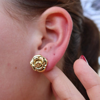 Rose Stud Earrings - Georgina Nicol