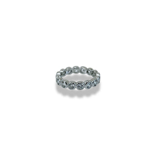 Round Cz Silver Ring - Georgina Nicol