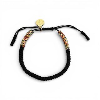 Saint Benedict Braided Tibetan Bracelet - Georgina Nicol