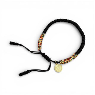 Saint Benedict Braided Tibetan Bracelet - Georgina Nicol