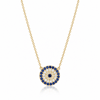 Samira Evil Eye Necklace - Georgina Nicol