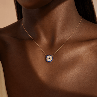 Samira Evil Eye Necklace - Georgina Nicol