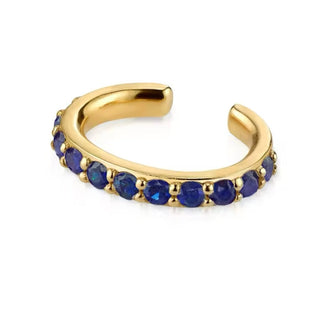 Sapphire Cz Ear Cuff Gold - Georgina Nicol