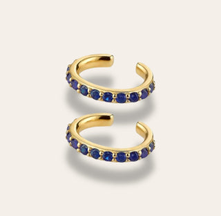 Sapphire Cz Ear Cuff Gold - Georgina Nicol