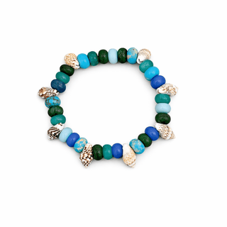 Seashell Coastal Beaded Bracelet - Georgina Nicol