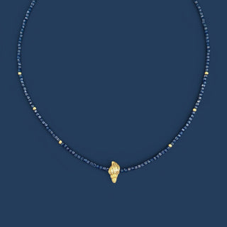 Seashell CZ Beaded Necklace - Georgina Nicol
