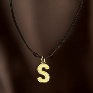 Shine from Within – Initial S Necklace - Georgina Nicol