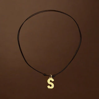 Shine from Within – Initial S Necklace - Georgina Nicol