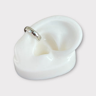 Silver Hoop Ear Cuff - Georgina Nicol