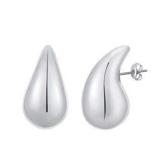 Silver Water Drop Earrings - Georgina Nicol