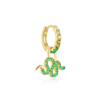 Snake Hoop Earrings - Georgina Nicol