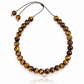 Sofia Tiger's Eye Necklace - Georgina Nicol