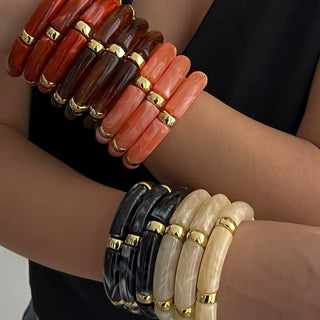 Statement Energy Bracelet (Set of 3) – Bold Confidence in Every Color - Georgina Nicol