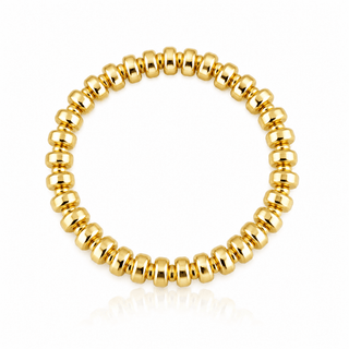 Statement Gold Beaded Bracelet - Georgina Nicol