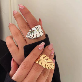 Statement Leaf Ring - Georgina Nicol