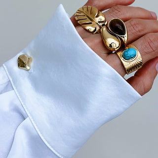 Statement Leaf Ring - Georgina Nicol