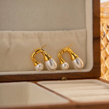 Load image into Gallery viewer, Statement Pearl Earrings - Georgina Nicol
