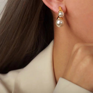 Statement Pearl Earrings - Georgina Nicol