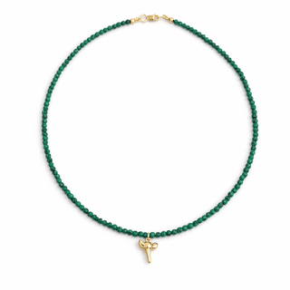 Strength & Protection Shark Tooth Turquoise Necklace - Georgina Nicol