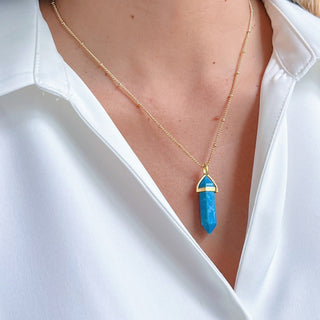 Strength & Serenity with Turquoise Necklace - Georgina Nicol