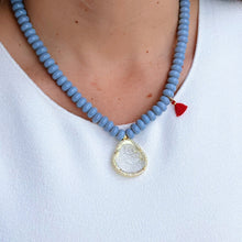 Load image into Gallery viewer, Symbol of Clarity &amp; Prosperity - Clear Buddha Bead Necklace - Georgina Nicol
