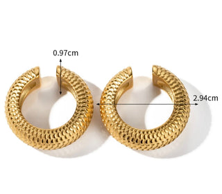Texture Chunky Ear Cuff - Georgina Nicol