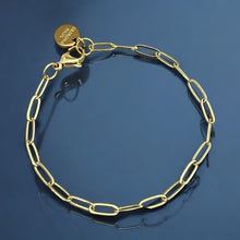 Load image into Gallery viewer, The Must - Have Gold Paper Clip Chain Bracelet - Georgina Nicol
