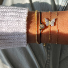 Load image into Gallery viewer, Timeless Elegance Bracelet - Solitaire CZ on Adjustable Cord - Georgina Nicol

