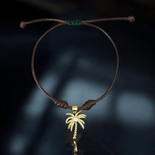 Load image into Gallery viewer, Tropical Energy &amp; Abundance – Palm Tree Charm Bracelet - Georgina Nicol
