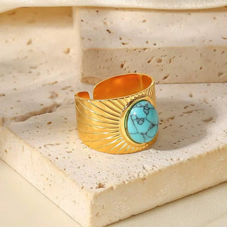 Turquoise Band Ring - Georgina Nicol