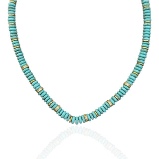 Turquoise Beaded Necklace - Georgina Nicol