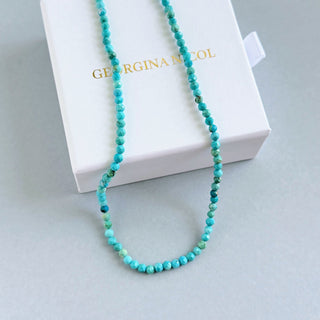 Turquoise Beaded Necklace - Georgina Nicol