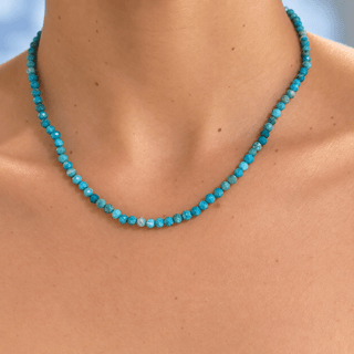 Turquoise Beaded Necklace - Georgina Nicol