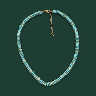 Turquoise Beaded Necklace - Georgina Nicol