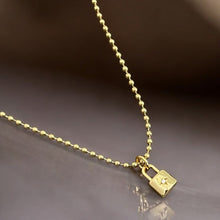 Load image into Gallery viewer, Unbreakable Bond - Padlock Necklace - Georgina Nicol
