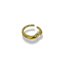 Load image into Gallery viewer, Unique asymmetrical ring with a contemporary design that complements any outfit.
