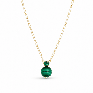 Verde Malachite Necklace - Georgina Nicol