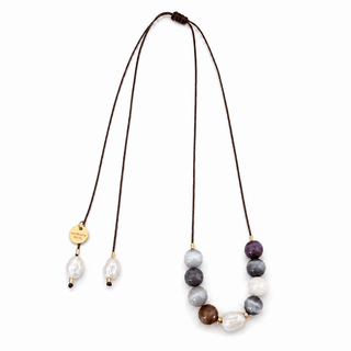 Vesper Multi-Gemstone Beaded Necklace - Georgina Nicol