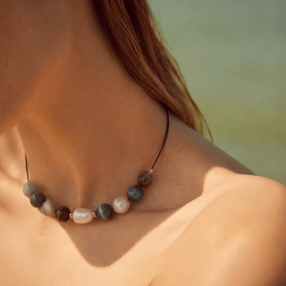 Vesper Multi-Gemstone Beaded Necklace - Georgina Nicol