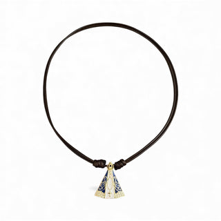Virgen del Valle Cord Necklace - Georgina Nicol