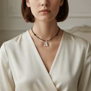 Virgen del Valle Cord Necklace - Georgina Nicol