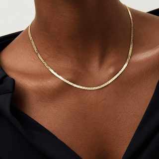 Vittoria Herringbone Necklace - Georgina Nicol