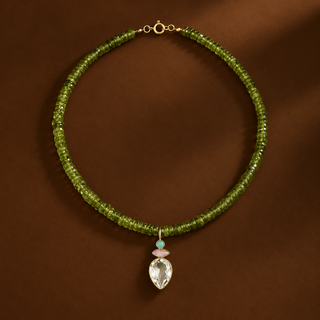 Vivienne Peridot Necklace - Georgina Nicol