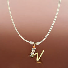 Load image into Gallery viewer, Wisdom Within – Initial W Necklace - Georgina Nicol
