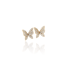 Load image into Gallery viewer, Butterfly Stud Earrings - Georgina Nicol
