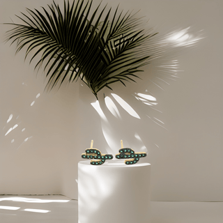Cactus Stud Earrings - Georgina Nicol