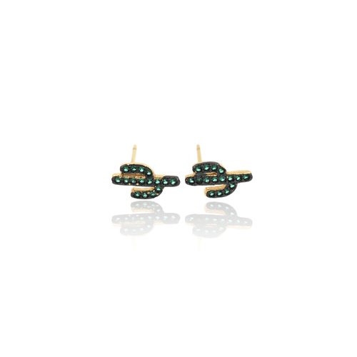 Cactus Stud Earrings - Georgina Nicol