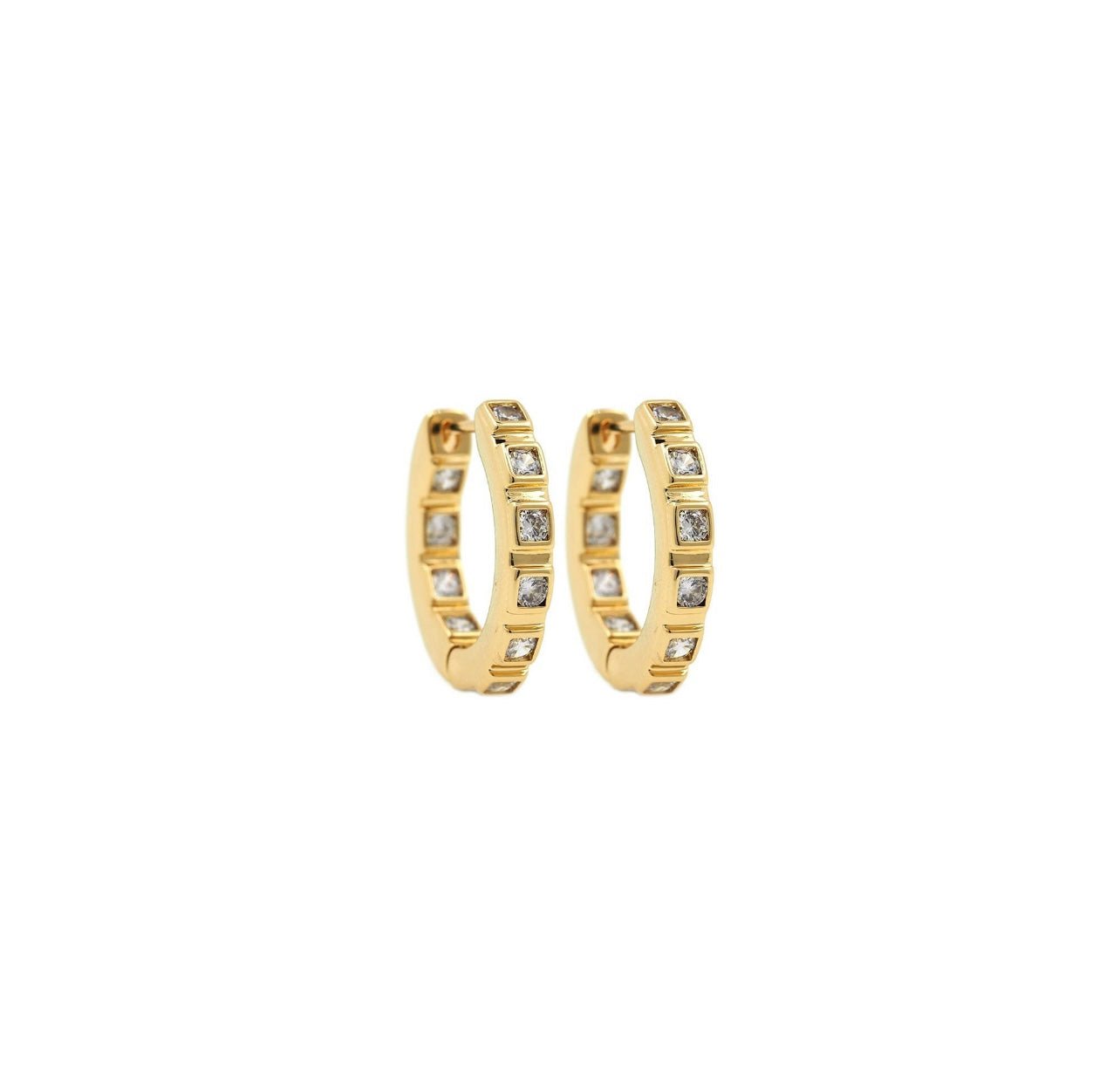 Cz Hoop Earrings - Georgina Nicol