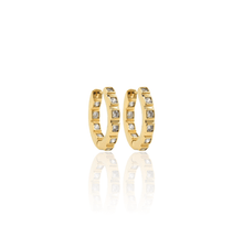 Load image into Gallery viewer, Cz Hoop Earrings - Georgina Nicol
