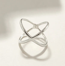 Load image into Gallery viewer, Gold Crossover Ring - Georgina Nicol
